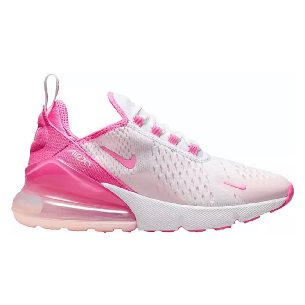 Bubble Gum Pink & White Nike Airmax 270-Sz 7 in Women’s
